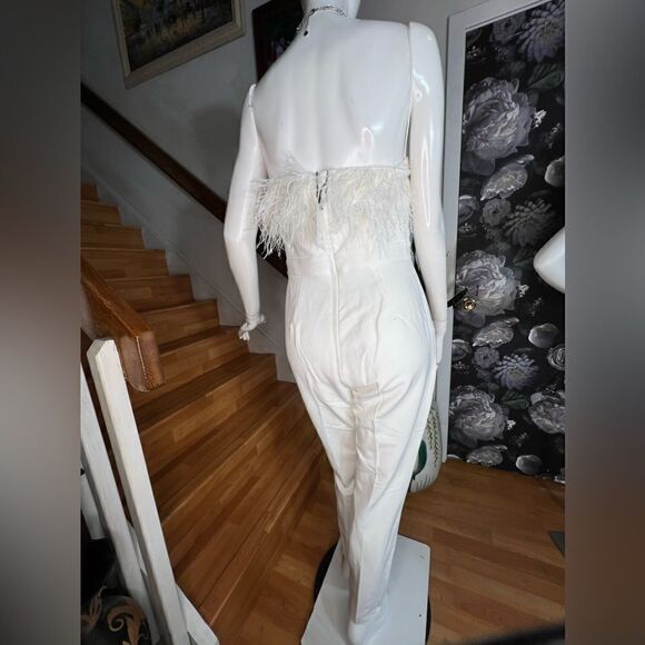 ANTHROPOLOGIE x BHLDN Janae Strapless Jumpsuit/ size 4 - Picture 10 of 11